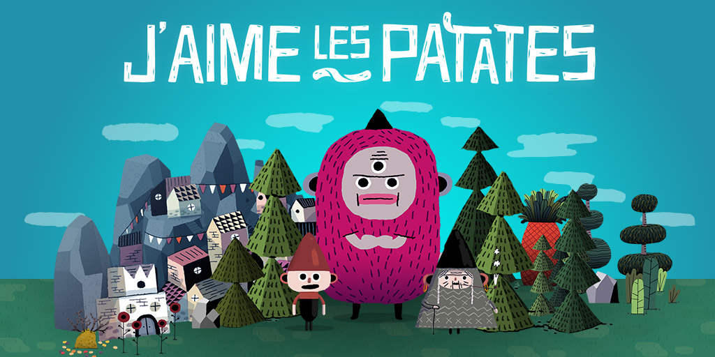 Produire un jeu d'aventure interactif « J'aime les patates